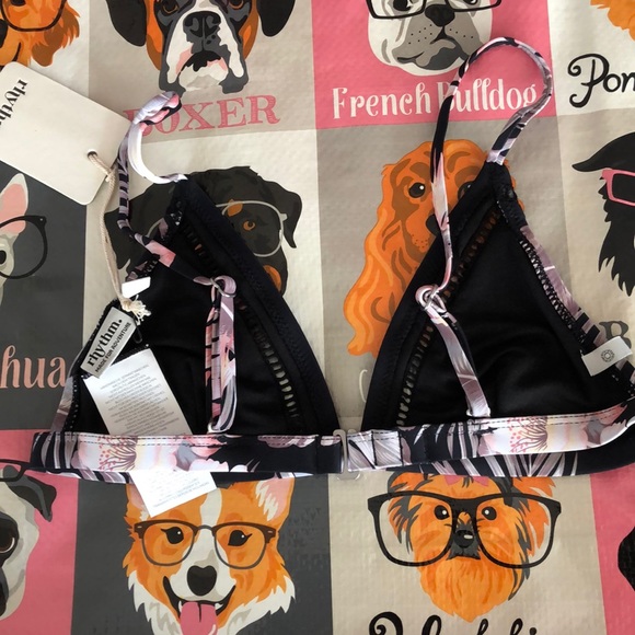 RHYTHM Livin Kauai Bralette Bikini Top - Picture 3 of 4